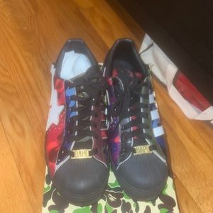 Adidas Superstar 80s / BAPE Multi Camo